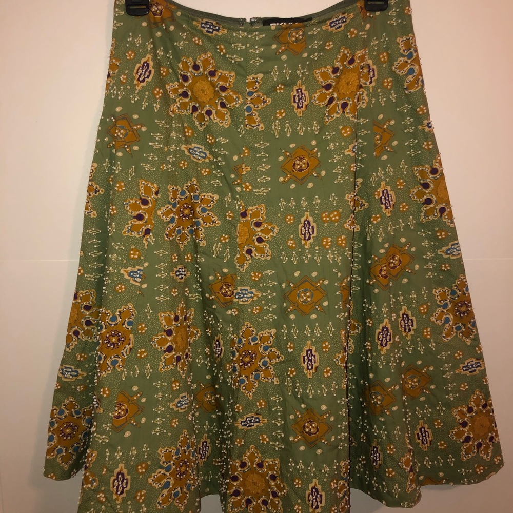 DKNY Patterned Skirt